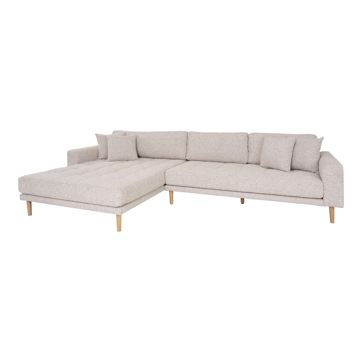 Lilou Lounge Sofa Beige (Left)