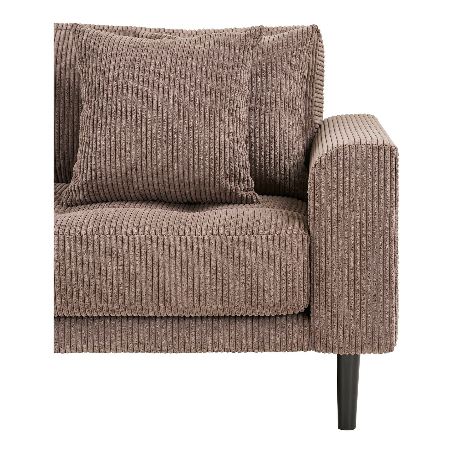 Lilou Lounge Sofa Brown Left