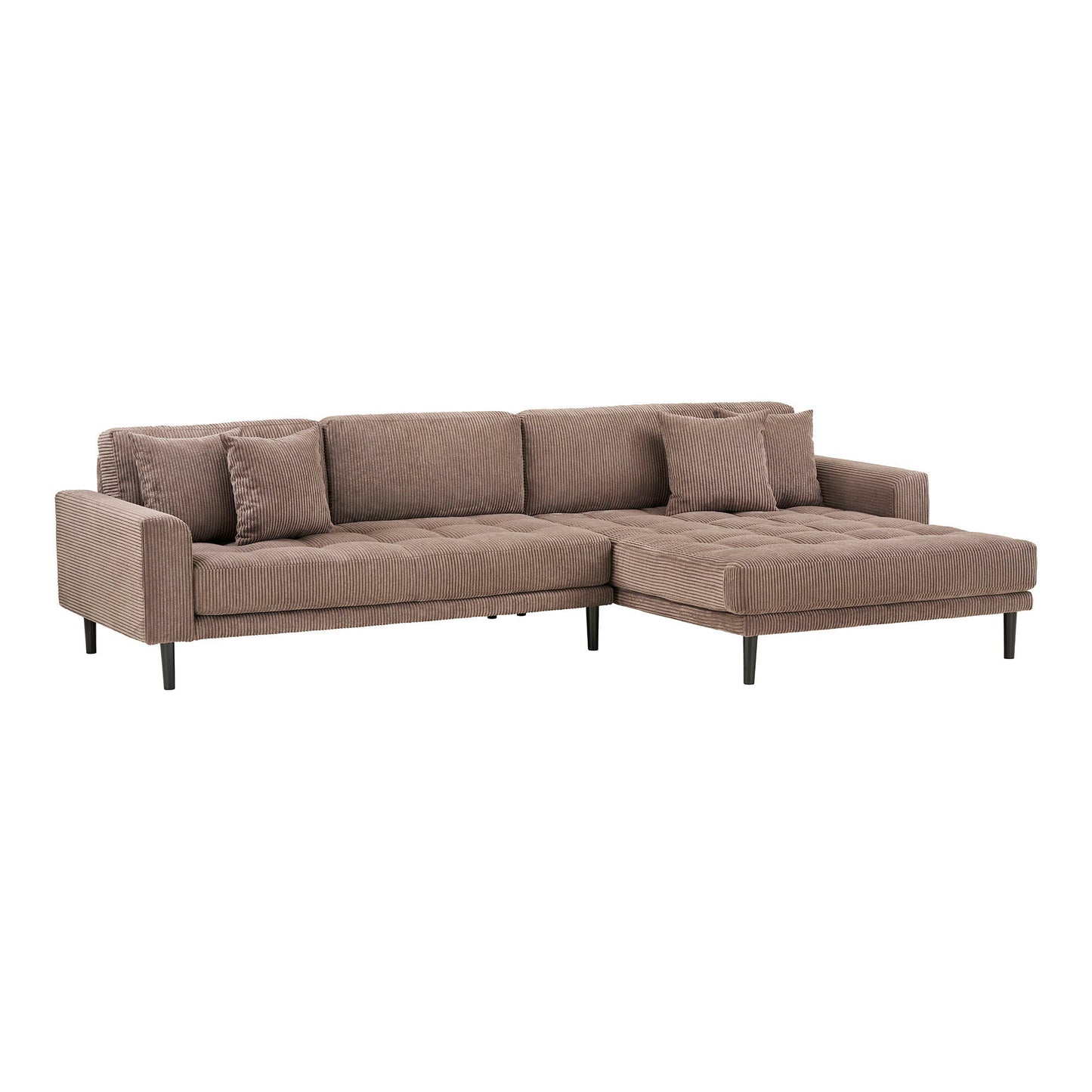 Lilou Lounge Sofa Brown Right