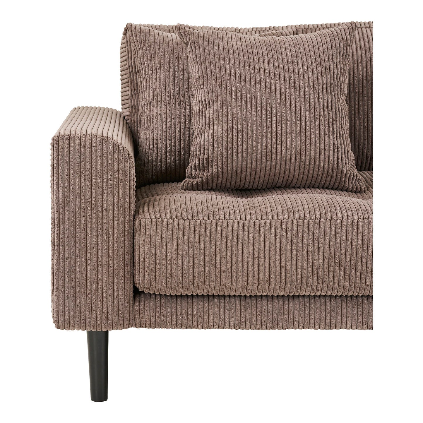 Lilou Lounge Sofa Brown Right