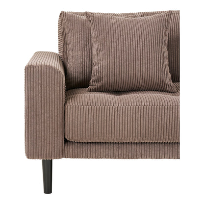 Lilou Lounge Sofa Brown Right