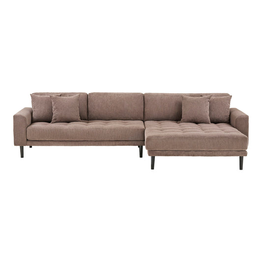 Lilou Lounge Sofa Brown Right