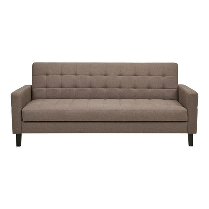 Sofa Margot 3-Seater Light Brown (With storage)