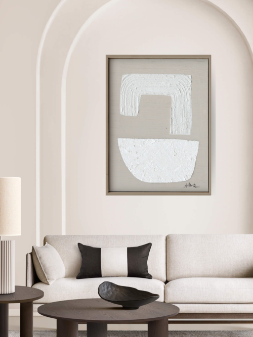 Framed canva Boho Mania