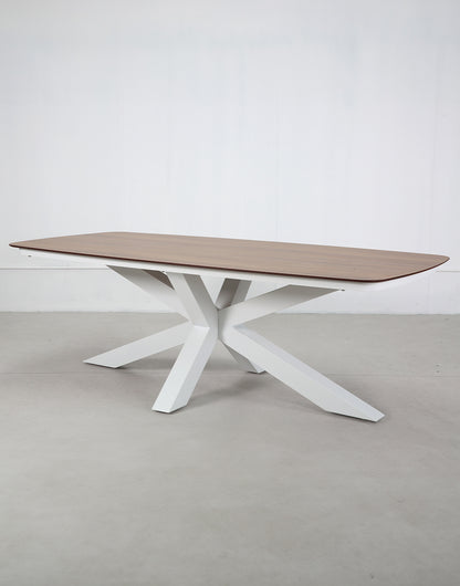 Outdoor Table Singapor White/Wood