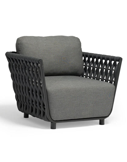 Outdoor Armchair Emiko Beige/Grey
