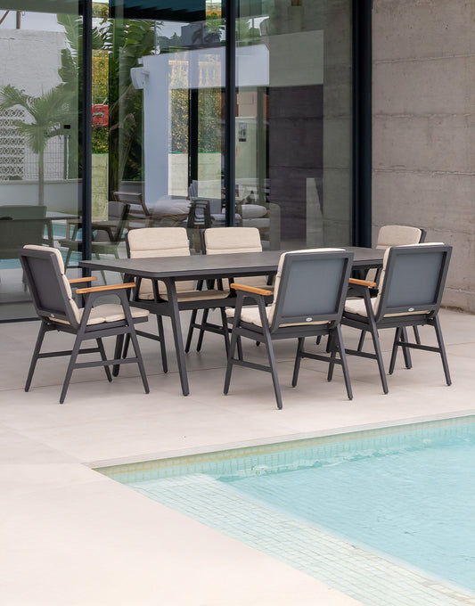 Outdoor Table Linea Anthracite