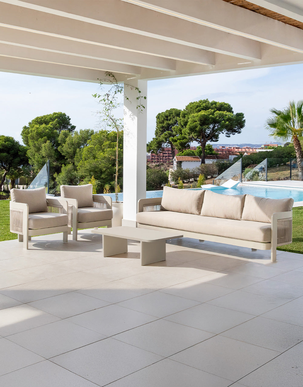 Outdoor set Sierra Cream