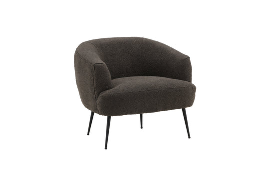 Eira Armchair Brown/Dark Grey