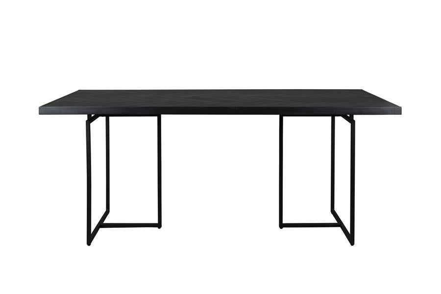 Dining Table Black 180X90 Mila