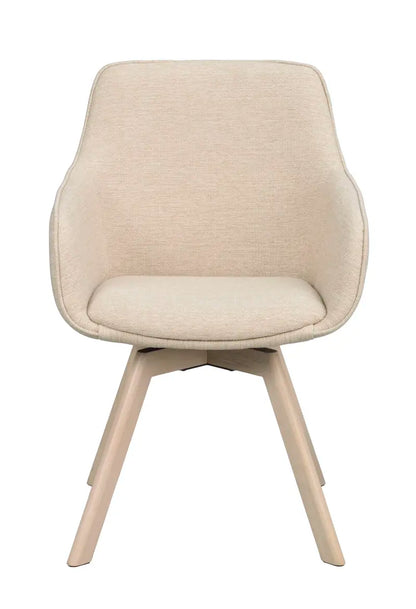 Grace Dining Chair Light Beige/Whitewash