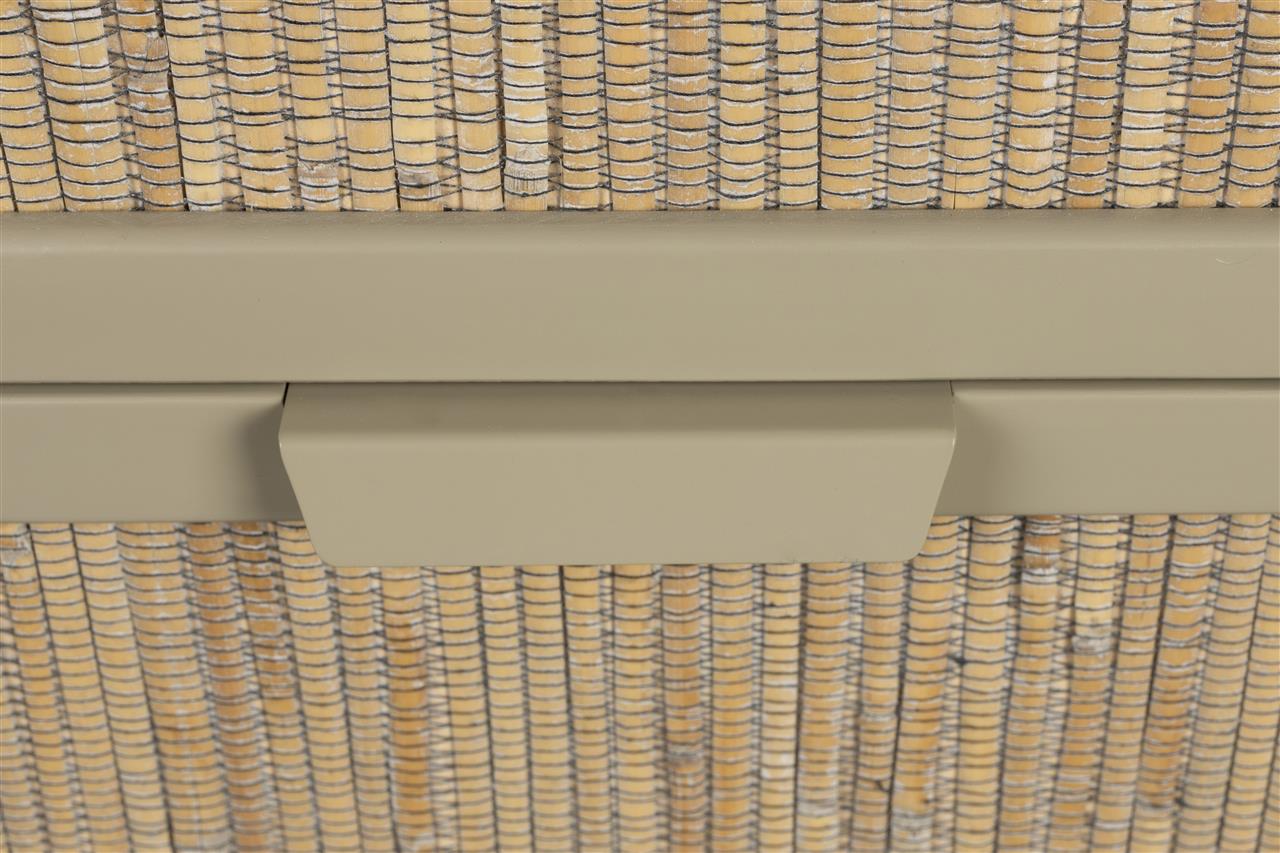 Nightstand Sienna Cane Beige 45cm