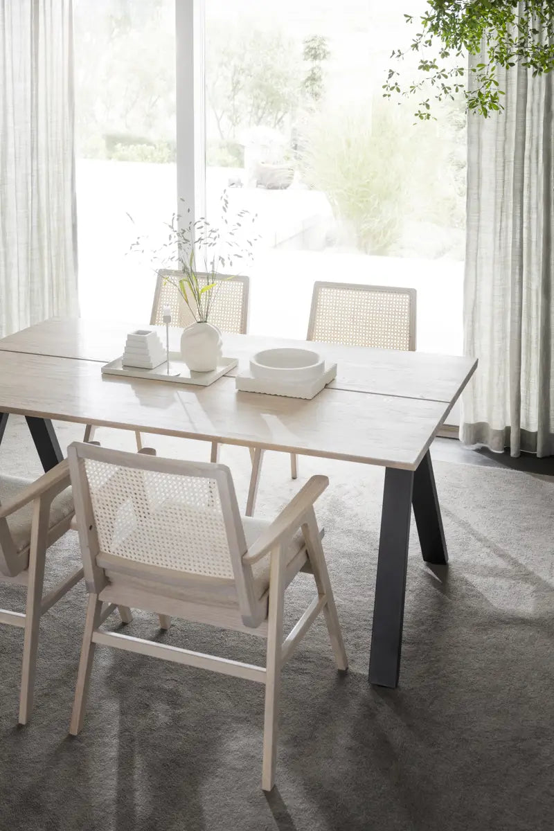 Colette Chair Beige/Whitewash