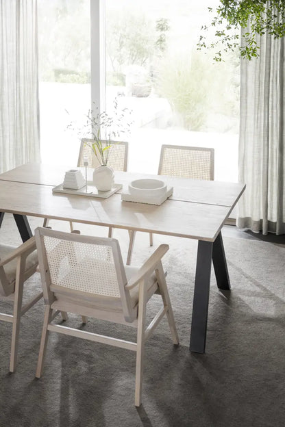 Colette Chair Beige/Whitewash
