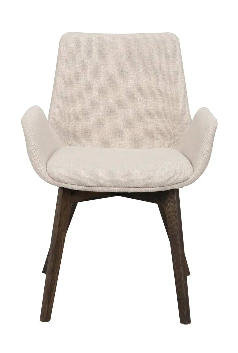 Florence Dining Chair Beige/Brown