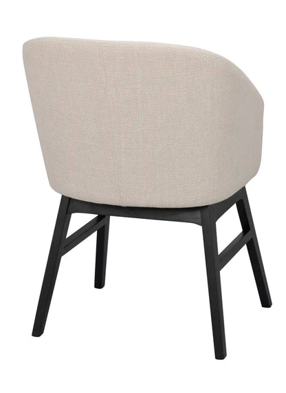 Lyra Dining Chair Beige/Black