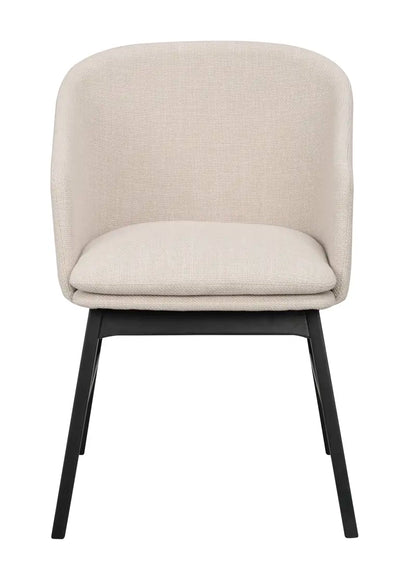 Lyra Dining Chair Beige/Black