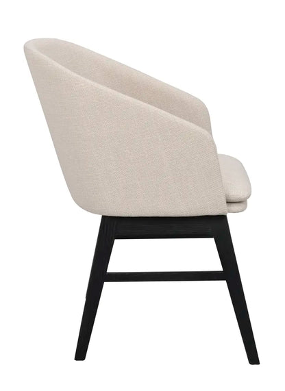 Lyra Dining Chair Beige/Black