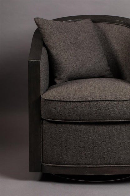 Lounge Chair Grace Natural/Grey 74cm