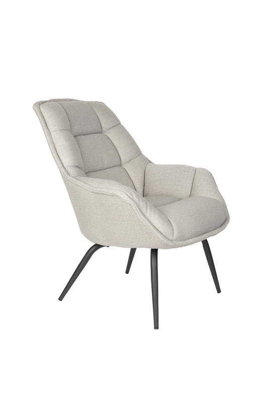 Lounge Chair Everly Grey 85cm
