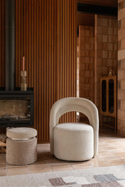 Lounge Chair Aria Beige 66cm