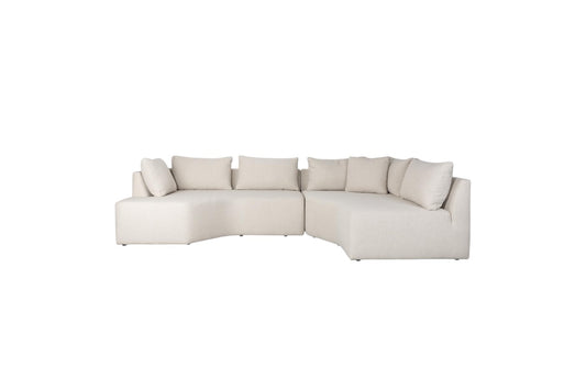 Sofa Emery Right Sand 4.5-Seater