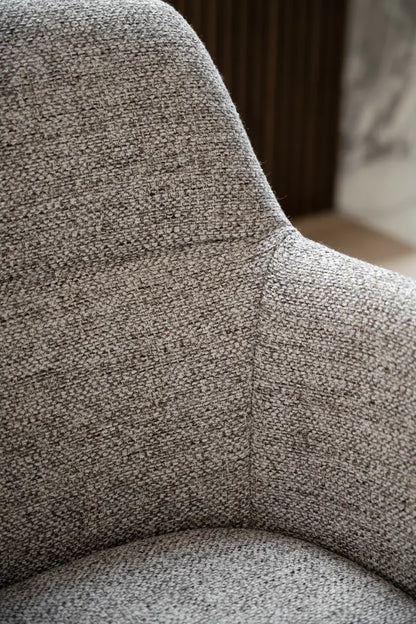Vivi Chair Dark Beige/Black (Swivel)
