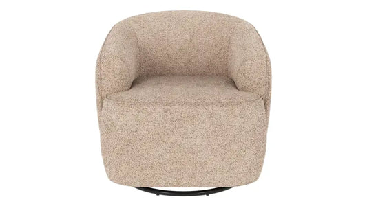 Ivy Armchair Light Beige (Swivel)