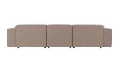 Nuvéa 4-seater Sofa Longue Right Beige