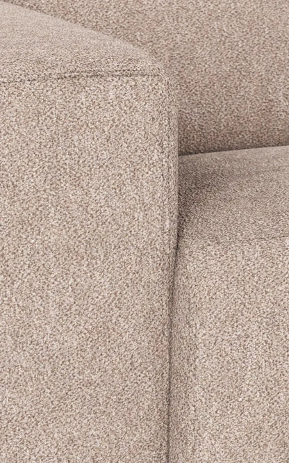 Nuvéa 4-seater Sofa Longue Right Light Beige