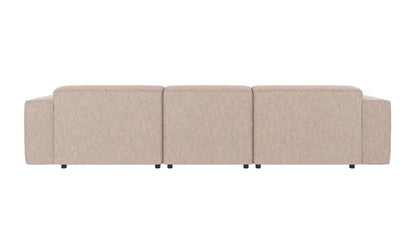 Nuvéa 4-seater Sofa Longue Right Light Beige