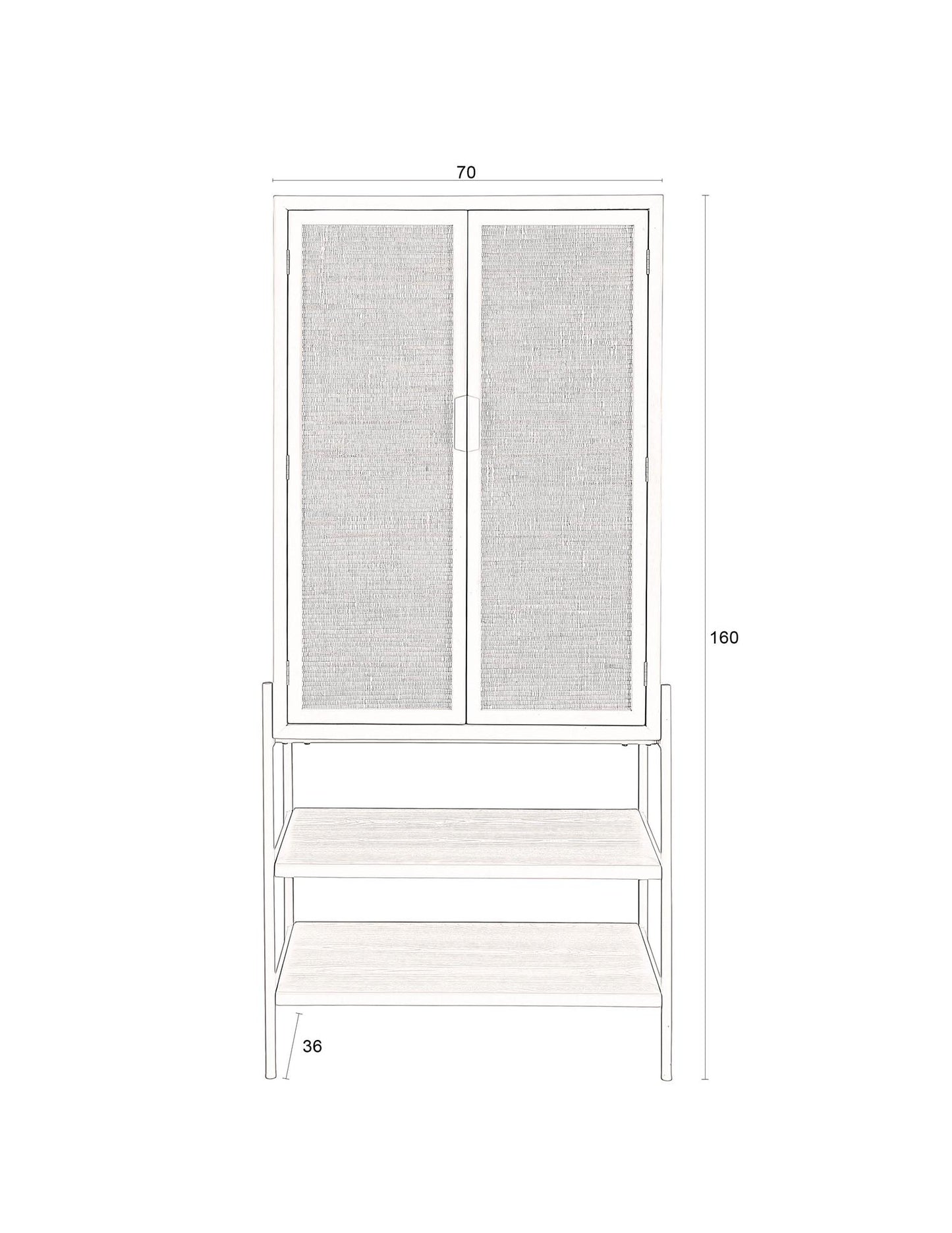 Cabinet Freya Beige