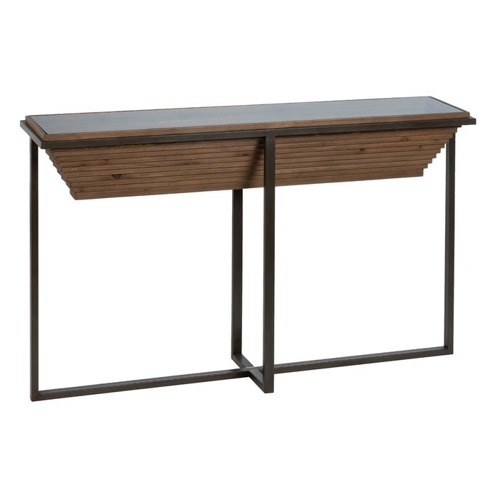 Console Verona Natural Black Wood