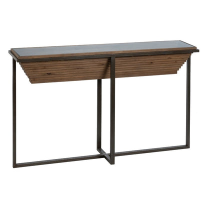 Console Verona Natural Black Wood