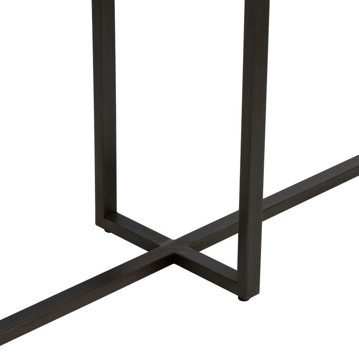 Console Verona Natural Black Wood