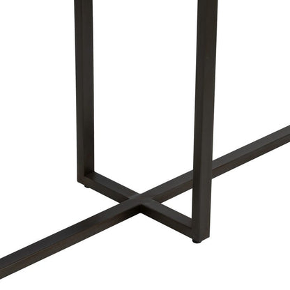 Console Verona Natural Black Wood