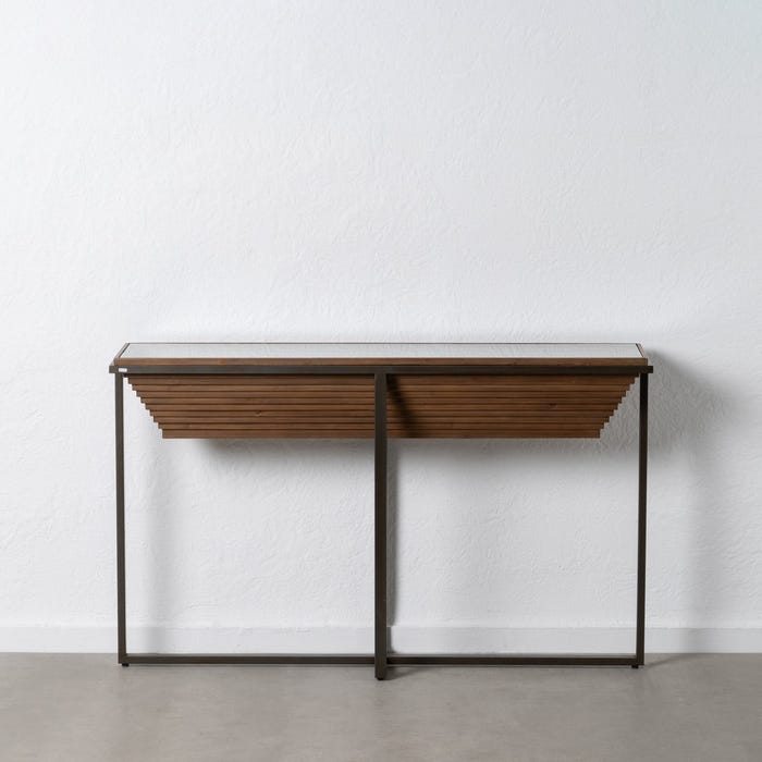 Console Verona Natural Black Wood