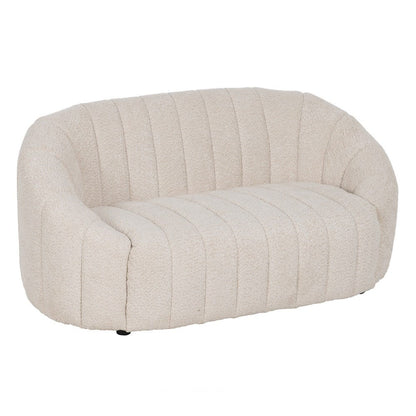 Nubi Bouclé Curved Sofa