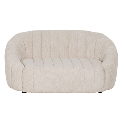 Nubi Bouclé Curved Sofa
