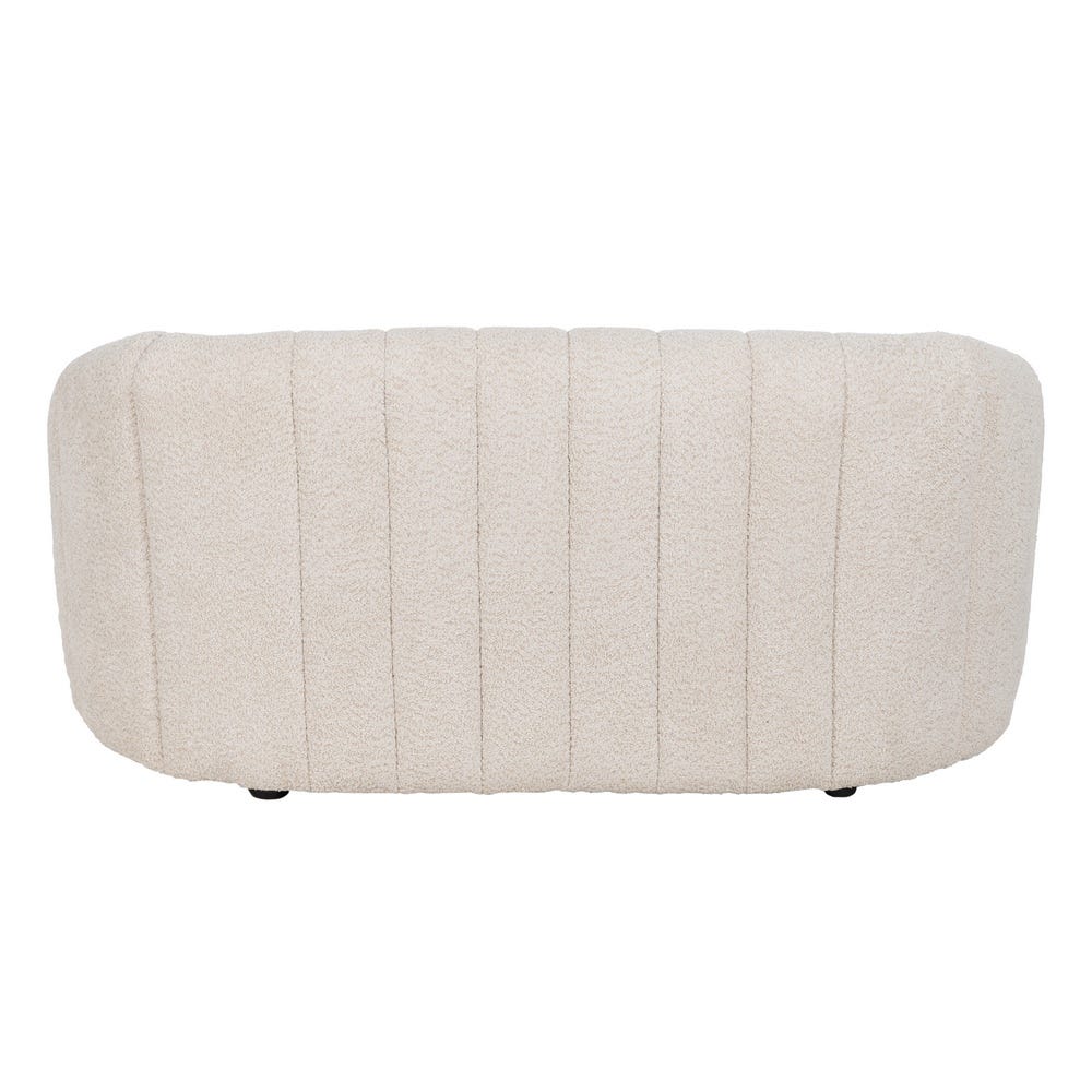 Nubi Bouclé Curved Sofa