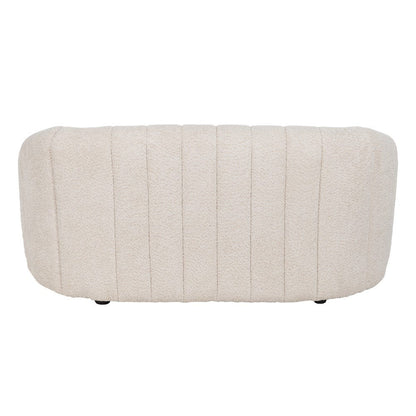 Nubi Bouclé Curved Sofa