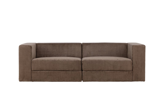 Elara Sofa 3-seater Brown