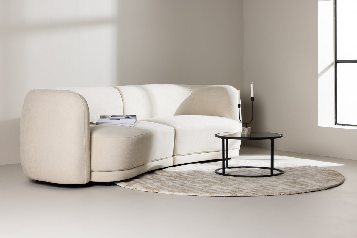 Caelum Sofa 3-seater White