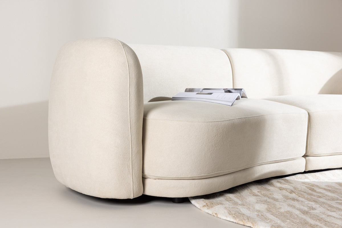 Caelum Sofa 3-seater White