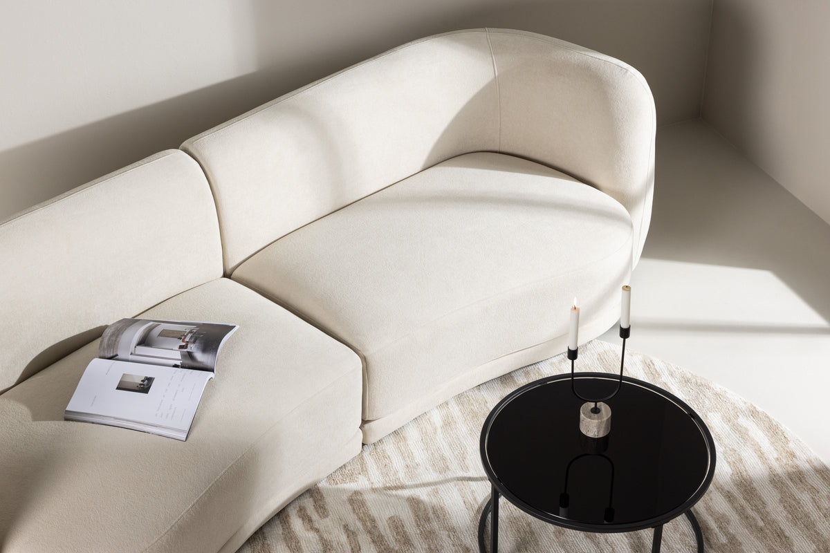 Caelum Sofa 3-seater White
