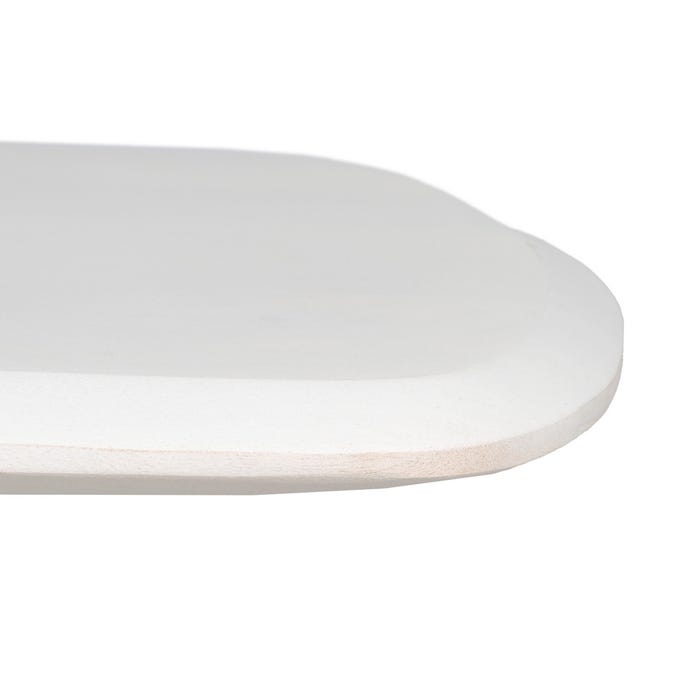 Console Azalea White Acacia Wood