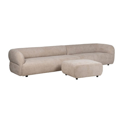 Manhattan ottoman  87 cm (W) x 66 cm (D) x 39 cm (H)