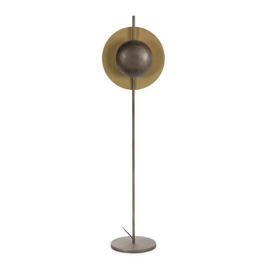 Inez Floor Lamp Aged Brass