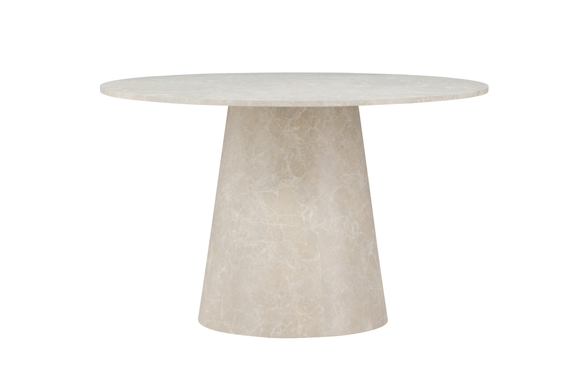 Amarante Dining Table Beige Round