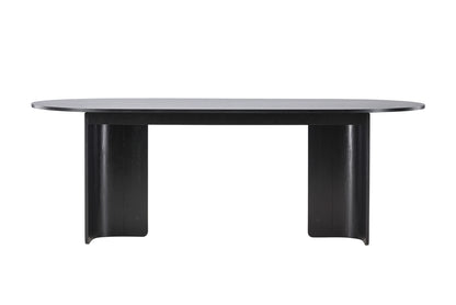 Montréve Dining Table Black Oval 220x100